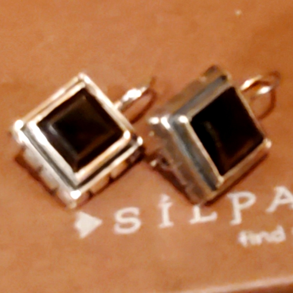 Silpada Smoky Quartz Earrings